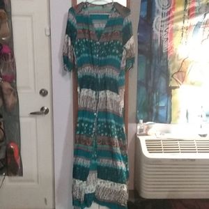 Boho maxi dress